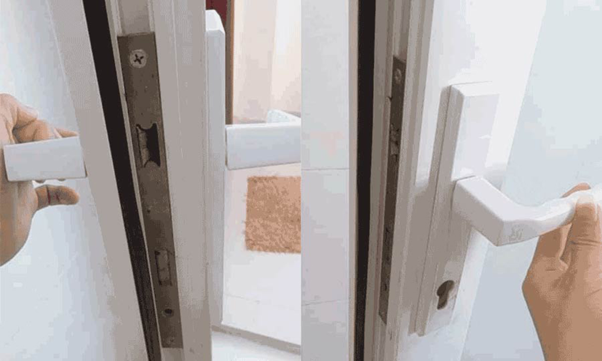 Sửa thay khóa tay gạt​